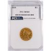 Image 1 : 1856 LIBERTY HEAD $5 GOLD PCI MS62