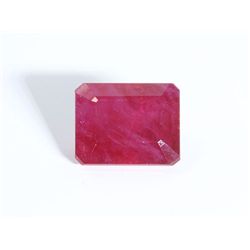 7 ct & up Ruby Emerald Cut ctw 7.98