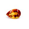 Image 1 : 33 ct & up Citrine Pear Shaped Loose Stone