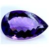 105 ct & up Amethyst Pear Shaped ctw 105.23
