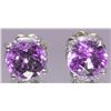 Image 1 : Pink Sapphire Earrings