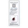 Image 2 : ONE CENTER PEAR SHAPE NATURAL RUBELLITE TOURMALINE TW 19.54CTS