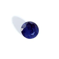 3 ct & up Blue Sapphire Round Shaped ctw 3.11
