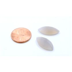 14 ct & up Chalcedony Loose Stone (14.01) 2Pcs