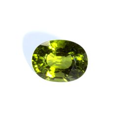 3 ct & up Peridot Oval Shaped (3.25)