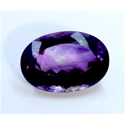 66 ct & up Amethyst Oval Shaped ctw 66.97