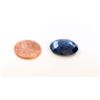 19 ct & up Natural Blue Sapphire Oval Shaped ctw 19.72
