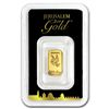 1 gram Holy Land Mint Dove of Peace Gold Bar (In Assay)