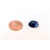 11 ct & up Natural Blue Sapphire Oval Shaped ctw 11.14