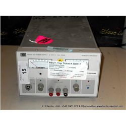 HP 6024A DC POWER SUPPLY (print sequence:) 62691