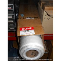 ULINE ROLL CLEAR PASLTEI 5-12481 (print sequence:) 62746