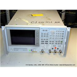AGILENT 4395A 10 HZ-500MHZ/10Z-500MHZ 100KHZ -500MHZ NETWORK/SPECTRUM IMPDENCE ANALYZER/W OPT (print