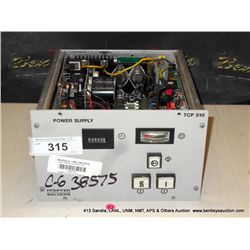 BALZERS TCP 310 POWER SUPPLY (print sequence:) 38575