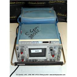 TEKTRONIX DM-40/466 OSCILLOSCOPE (print sequence:) 38572