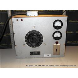 VARIAC W 50 HM AUTO TRANSFORMER (print sequence:) 38643