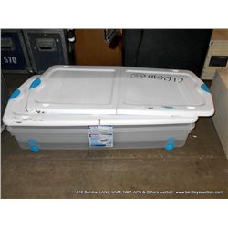 WHEELED UNDERBED BIN, 2X THE MONEY (print sequence:) 62590