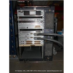 BIRA POWERED CAMAC CRATE W/ ASSORTED PLUGINS (print sequence:) 38949