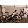 Image 1 : 2 BIKES-BLUE NORCO 24 SPD & WHITE SPORTEK 21 SPD FULL SUS. MOUNTAIN BIKES