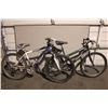 Image 1 : 2 BIKES-GREEN PATHFINDER HURRICANE & INFINITY TELLURIDE FRONT SUS. MOUNTIAN BIKES