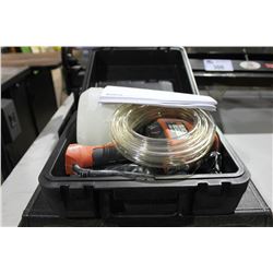 STUCCO SPRAYER AND SINGLE GAS ANALYZER