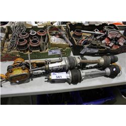 COME A LONG AND PLUMBING TOOLS