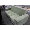 Image 2 : LIGHT GREEN 3 SEAT SOFA