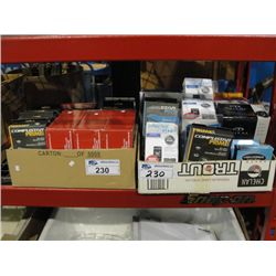 2 BOXES FULL OF AUTOMOBILE SECURITY REMOTE START SYSTEMS, ALARMS, ETC