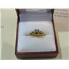 Image 2 : LADIES 14K YELLOW AND WHITE GOLD DIAMOND SET ENGAGEMENT/ DRESS RING.