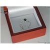 Image 2 : $550 GEMOLOGIST APPRAISED 0.50CARAT BLACK DIAMOND SOLITAIRE RING