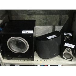 ENERGY 4PC HOME AUDIO SPEAKER SYSTEM