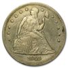 1845 Liberty Seated Dollar AU. PCGS Value $3500.  Mintage of only 24,500 coins!