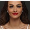 Image 2 : 18KT White Gold 1.72ctw Diamond Earrings