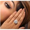 Image 2 : 14KT White Gold 2.70ctw Diamond Ring