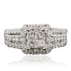 Image 1 : 14KT White Gold 1.71ctw Diamond Ring
