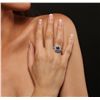 Image 3 : 14KT Two Tone Gold 2.25ct Tanzanite and Diamond Ring