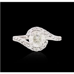 14KT White Gold 1.15ctw Diamond Ring