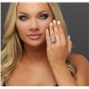 Image 7 : 18KT White Gold 14.79ctw Diamond Ring