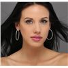 Image 2 : 14KT White Gold 2.39ctw Diamond Earrings