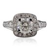 Image 1 : 14KT White Gold 2.01ctw Diamond Ring