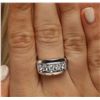 Image 2 : 14KT White Gold 1.06ctw Diamond Ring