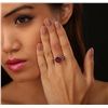 Image 1 : 14KT White Gold 5.29ct Ruby and Diamond Ring