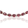 Image 4 : 14KT Yellow Gold 58.11ctw Ruby and Diamond Necklace