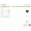 Image 10 : 14KT White Gold GIA Certified 29.44ct Tanzanite and Diamond Pendant With Chain