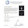 Image 9 : 14KT White Gold 1.63ctw Diamond Pendant With Chain