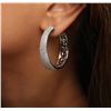 Image 2 : 14KT White Gold 3.14ctw Diamond Earrings