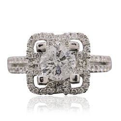 18KT White Gold 2.00ctw Diamond Ring