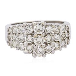 18KT White Gold 1.37ctw Diamond Ring