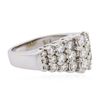 Image 2 : 18KT White Gold 1.37ctw Diamond Ring