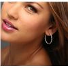 Image 2 : 14KT White Gold 1.50ctw Diamond Earrings