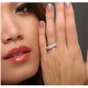 Image 2 : 14KT White Gold 1.00ctw Diamond Ring